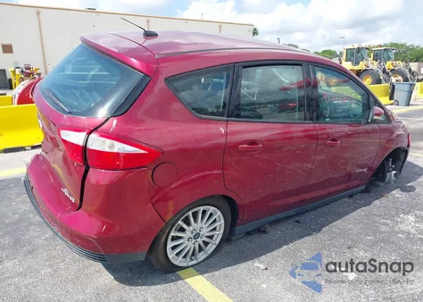 2014 Ford C-Max Hybrid Se z USA, uszkodzony, nr VIN 1FADP5AU1EL502801